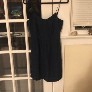 J. Crew navy dress